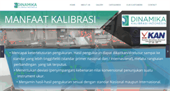 Desktop Screenshot of kalibrasi.com